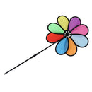Colorful Rainbow Dazy Flower Spinner Wind Windmill Garden Yard Outdoor DecME