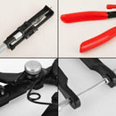 Auto Vehicle Tools Cable Type Flexible Wire Long Reach Hose Clamp Pliers For Car