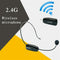 2.4G Wireless Microphone Headset Megaphone Radio Mic for Loudspeaker A