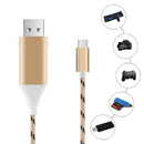 USB Type-c All-in-one OTG Universal Charging Cable Smart Fastcharging Cable