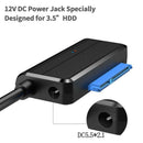 T04 USB 3.0 to SATA Adapter Cable 2.5/3.5 inch HDD SSD Hard Disk Converter