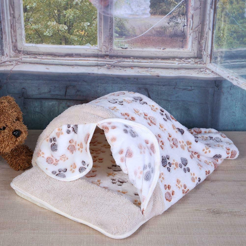 Pet House Bed Foldable Soft Autumn Winter Warm Sleeping Dog Bed Cat Bed(1)