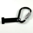 Motorcycle Helmet Combination Code Lock + T-Bar Rubber Anti-theft Black