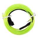 2M Fluorescent Green Flash Flexible Neon Light Glow El Strip Wire + Battery