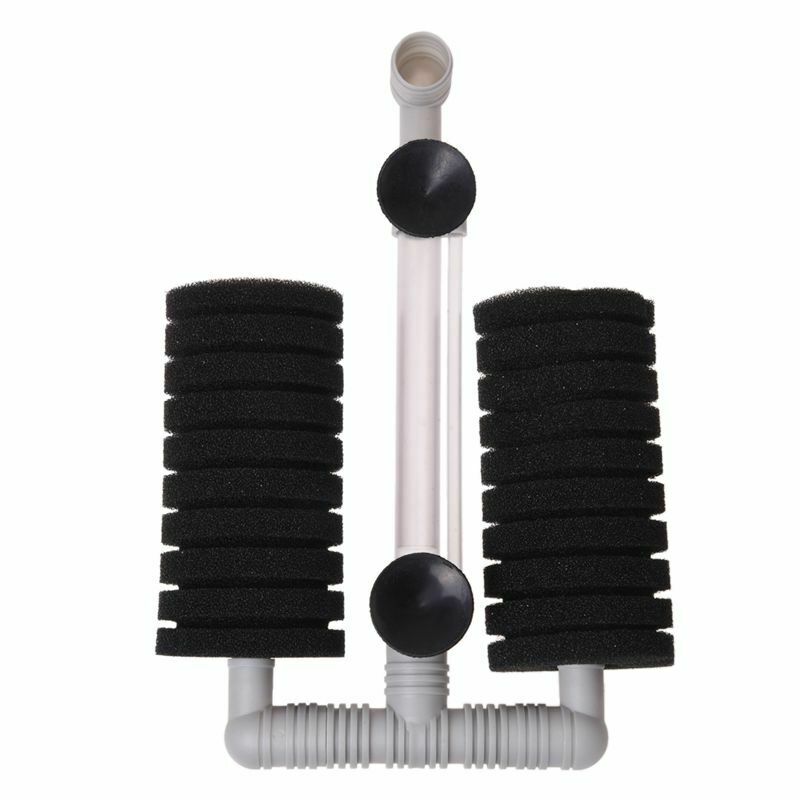 Aquarium Tank Water Pump Black Multilayer Sponge Bio Filter W7P7
