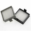 Kit Of 2 Filter Purifier Air Filter High Resistance Anti-dust Anti-pollen,