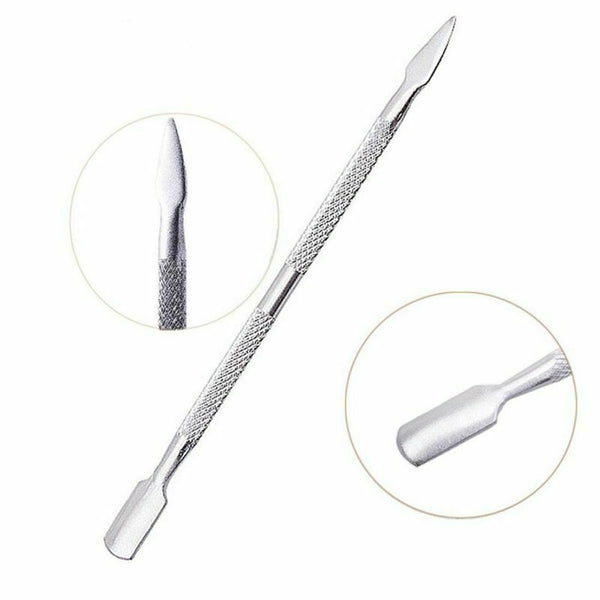 1 Set 4 Pieces Cuticle Pusher UV Gel Polish Soak Off Remover Tool Nail Art  O1C8