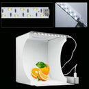 Portable 9.5" x 9.5" LED Light Photography Cube Box Shooting Tent Photo Stud Nw