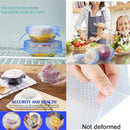 Silicone Stretch Lids And Bowl Covers,The Perfect Combination,Reusable, Dur M6U5
