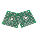 10Pcs Smd Qfn48 Qfn44 0.5Mm To Dip 48/44 2.54Mm Pitch Pcb Adapter Plate Boa S5D2