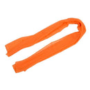 Women's Large Long Fashion Neck Head Scarf Orange Z5E1