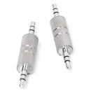 2pcs 3.5mm Stereo Male to 3.5mm Male Headphone Audio Adapter Jack Coupler C V8K2