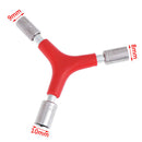 8mm 9mm 10mm Y-type triple-socket wrench Racing Quick-release Wrench To GwJC Gw