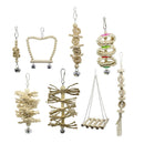 8x Bird Parrots Laddeer Toys Parrots Climbing Toys For Small Medium Bird