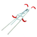 Adjustable Double Pole Bracket Fishing Rod Holder Rest Stainless Fish Tackle#