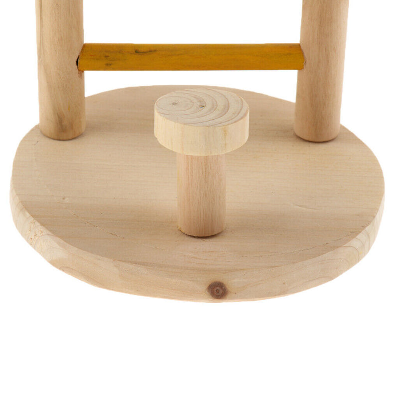 Small Pet Wooden Cage Raised Platform Shelf Stand Perches for Puppy Pet Hamster