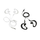 2Pieces 3.5mm Earhook Sport Waterproof Earphone Headphone for iPod MP3