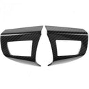 Car Styling Inner Steering Wheel Cover Trim Frame Stickers for Maserati Lev
