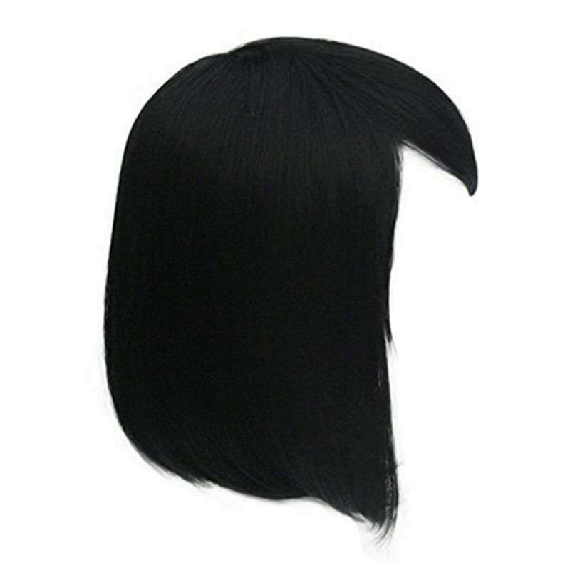 Hair Wig humans natural short Straight Straight Bobo Full Head with Bangs B R3L1