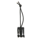 5x Black MOLLE Webbing Elastic Cord Cable Tidy Storage  Buckle Roll Clip