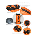Marjaqe 30L Shoulder Waterproof Bag Ultra Light Multi-Function Drift Bag Ka