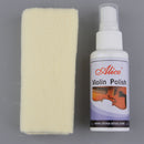 Violin Polish and Cleaning Cloth Kit,Musical instrument Care Accessory for