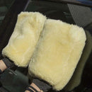 1PC Mitt Car Soft Polishing Glove Lambswool Washing Cleaning Washing