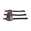Archery Bow Arm Guard Protection canvas Forearm Safe 3-Strap Camo Leatherã€LJ