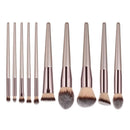 10x Kabuki Makeup Brushes Make Your Eye Makeup 360 Degrees Without Dead Ends,