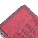 MagiDeal 2pcs 12V 8 Led Tail Light Rear Rear Signal Lamp Trailer Truck