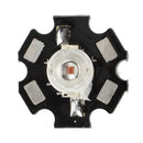 3W High Power Star LED Light Lamp Bulb (Amber) N2O1