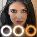 LED Selfie Ring Light Photo Live Stream Video Make Up Lamp Dimmable 8-inch for