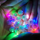 100pcs Mini Led Lamps Flash Balloon Light With Battery Luminous Lantern For F7M5