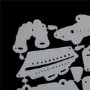 1set travel kit plane car Metal Cutting Dies Stencil DIY Scrapbook Decoration M&