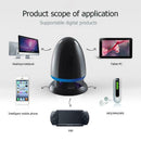 YS-A801 Mini Stereo Sound Speaker Music Audio Player Subwoofer with Light