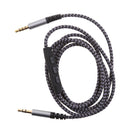 2Pack 3.5mm Male to Male Aux Audio Extension Cable with Remote Control Mic