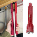 8 in 1 Multifunctional Wrench Kitchen Bathroom Faucet Sp Installer and Sink N9Z3