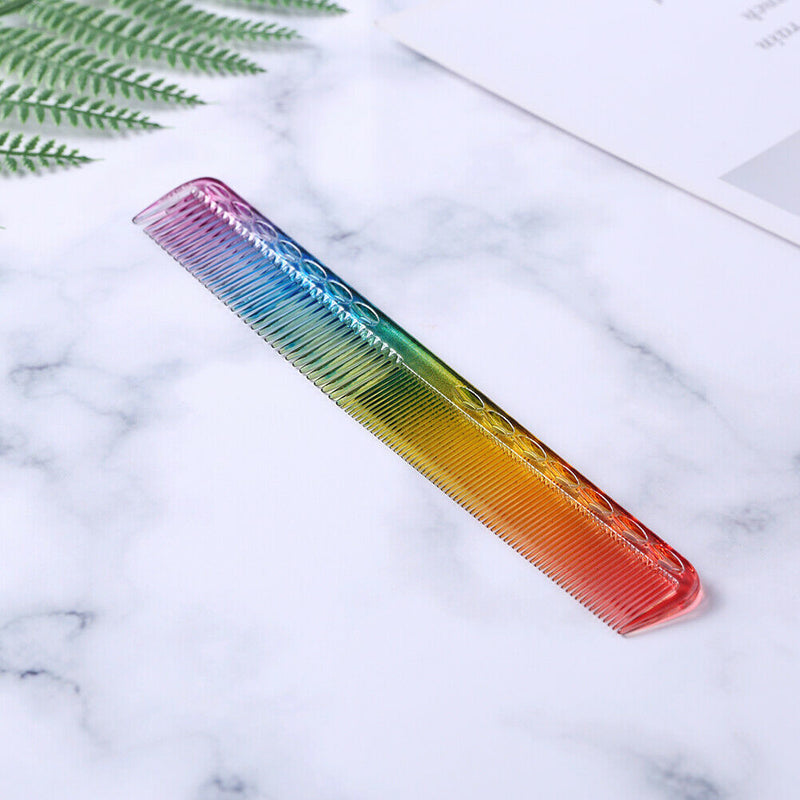 Anti-Static Rainbow Hair Comb Double Head Entangled Hair Styling Tool (1) A