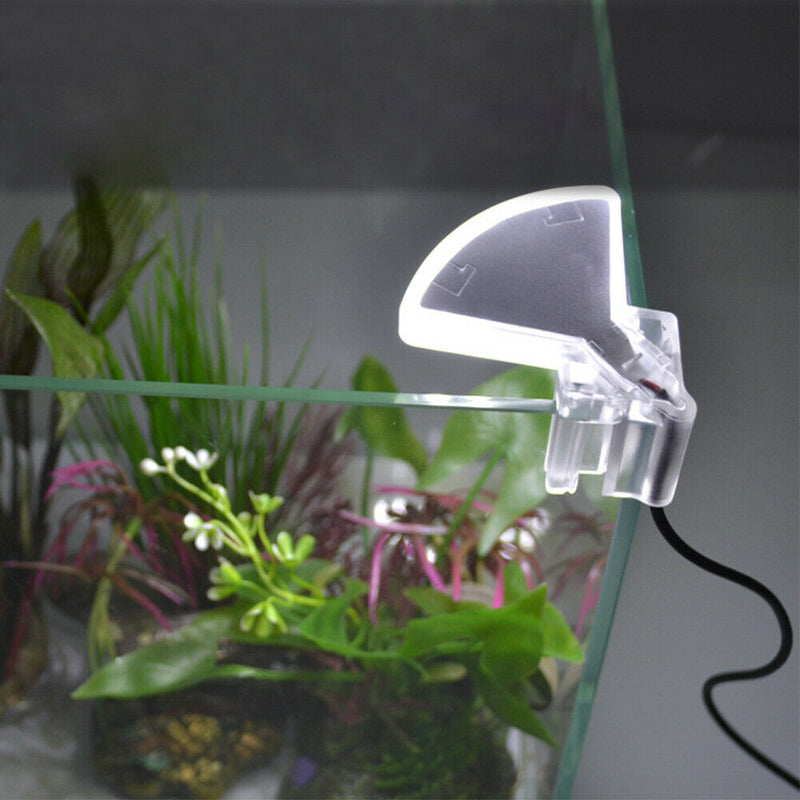 5W Clip On Practical Super Bright Led Fish Tank No Strobe Aquarium Light Plastic