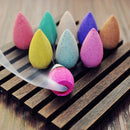 70Pcs Dainty Reflux Tower Incense Tea Smoke Backflow Aroma Cones OZ