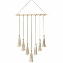 Hanging Photo Display Macrame Wall Hanging Pictures Organizer Home Decor, w