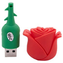 2GB USB drive shape pink comic USB 2.0 Memory Stick Flash Drive cute