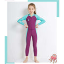 Dive&Sail L Rose Red New Long Sleeve Wetsuit Kids One Piece Swimsuit Diving Z4O7