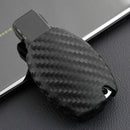 1 Set For Mercedes-Benz Carbon Fiber Smart Car Key Case Cover Fob Holder