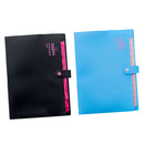 2pcs Multi-Layer Folder Document Bag Organizer Expandable Paper Holder