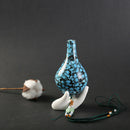 6 Holes AC Ceramic Ocarina Novelty Flute Blue Handicraft Souvenir Gift