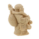Sandstone Maitreya Happy  Buddha Statue Marble Sculpture Handmade Decor