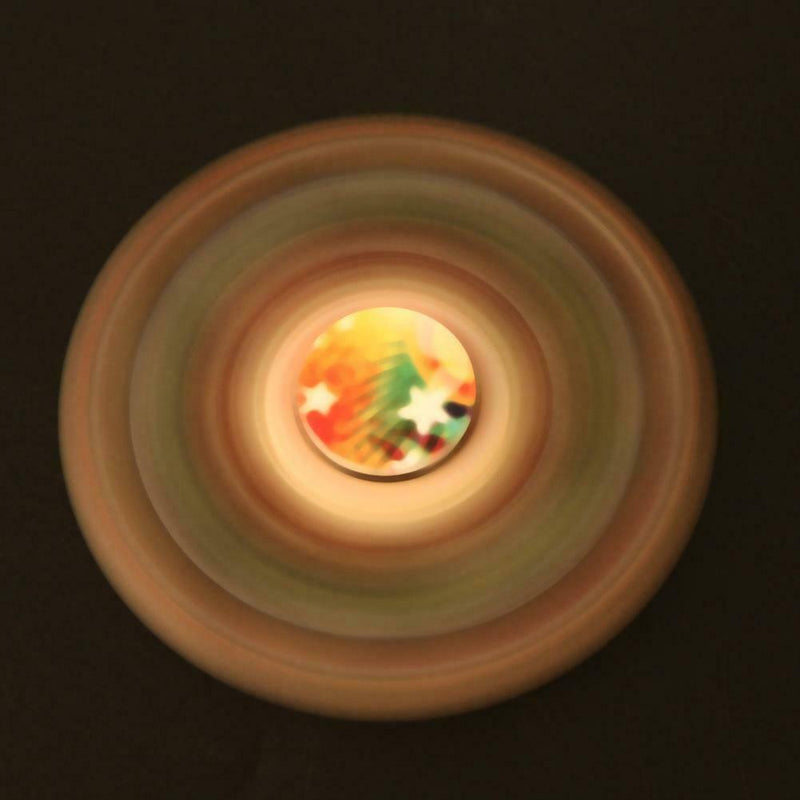 Colorful Tri-spinner Hand Fidget Spinners Toys Flower Round Child Gift (09)