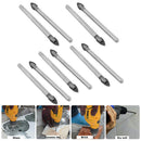 10PCS 6mm 1/4" Carbide Spear Head Tip Drill Bit For Glass Plastic Tile CeramME