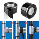 Waterproof Silicone PerformanceRepair Tape Bonding Wire Film Tape (Black) A